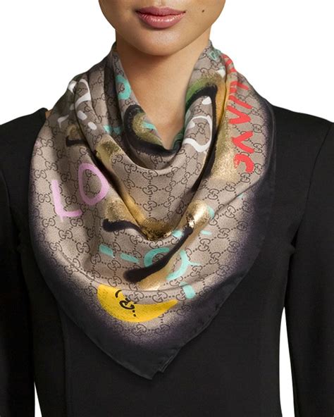 square gucci scarf